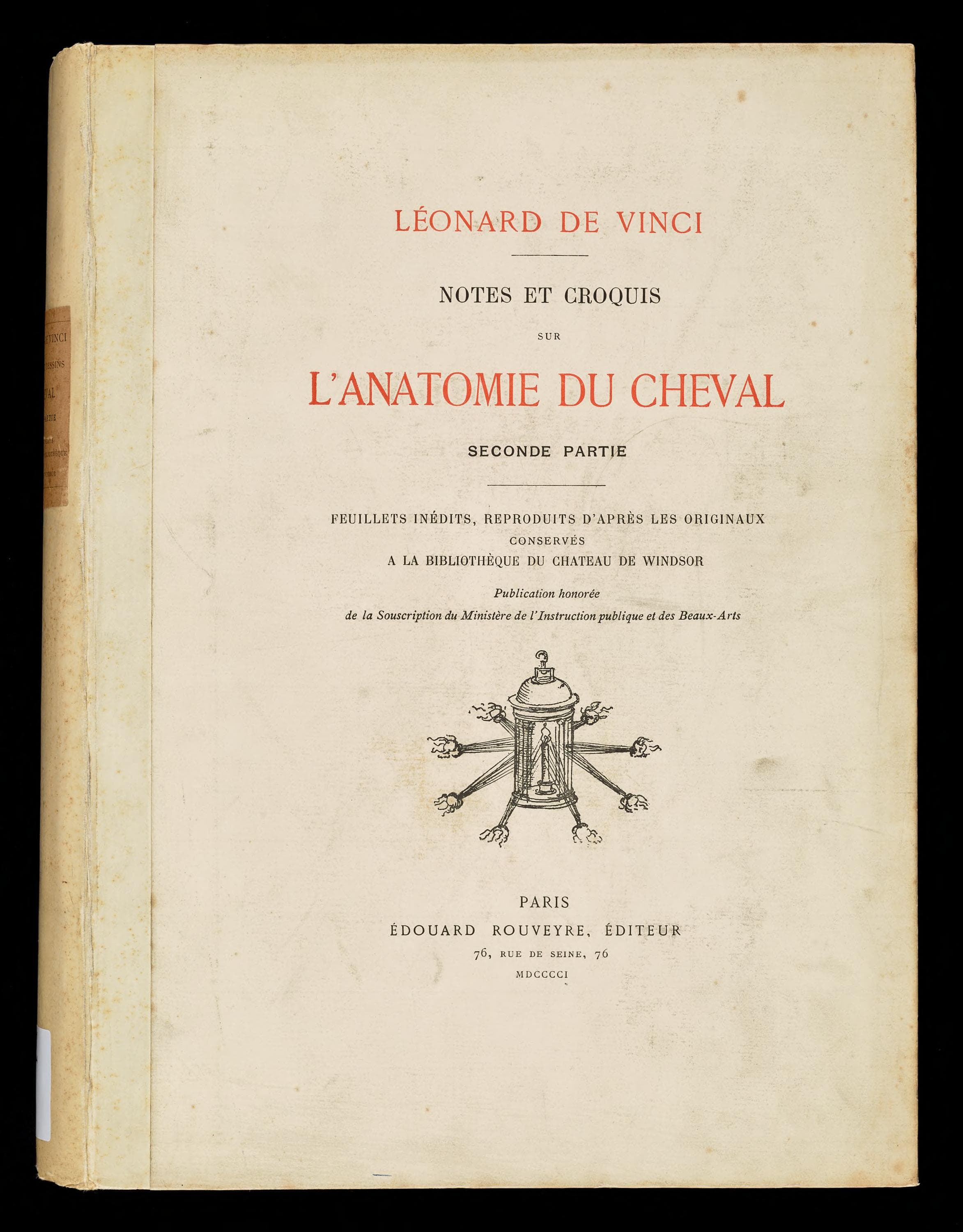 Notes et croquis sur l'anatomie du cheval, Vol. 1