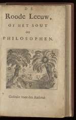 De roode leeuw, of het sout der philosophen