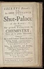 Secrets reveal'd: or, an open entrance to the shut palace