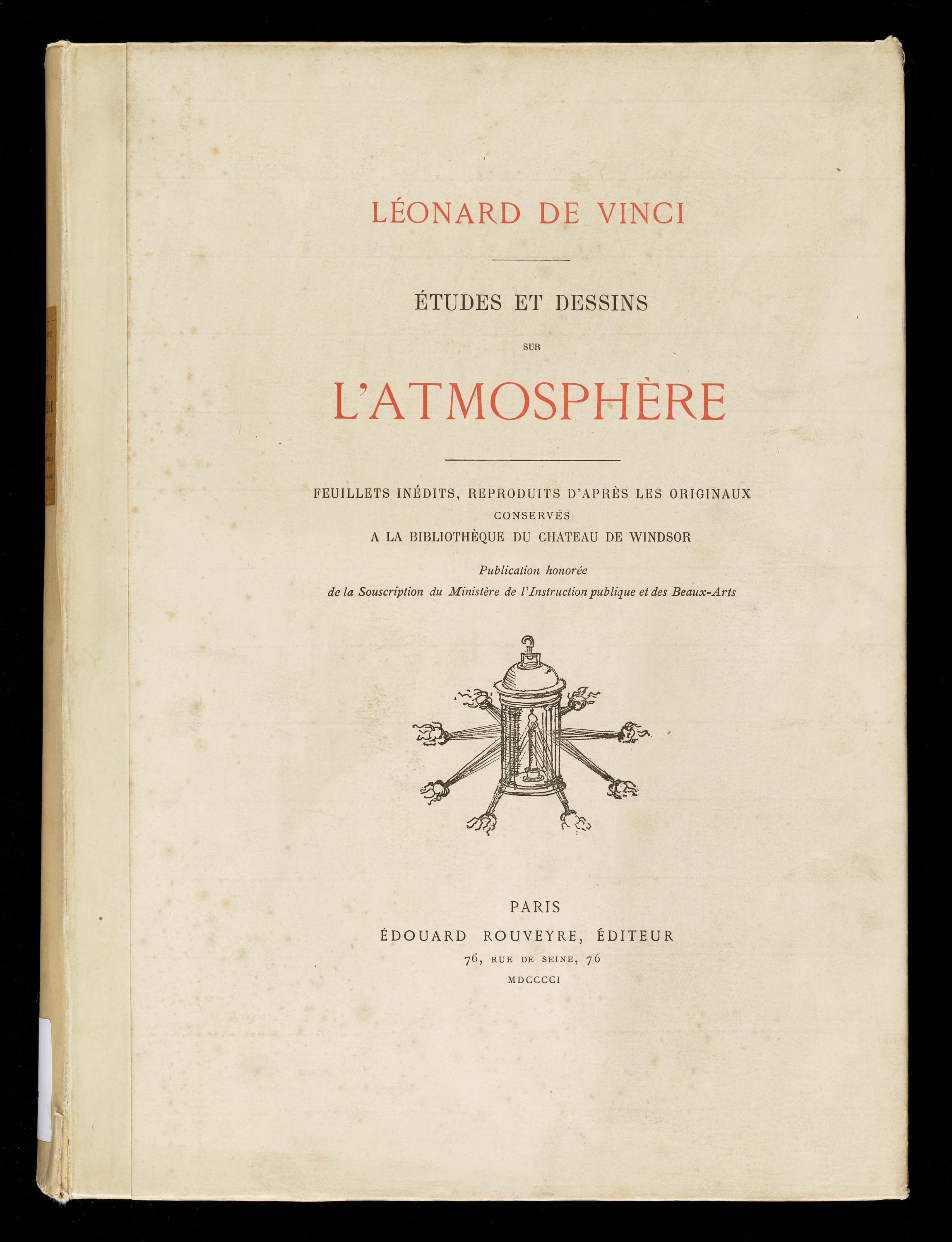 Etudes et dessins sur l'atmosphere