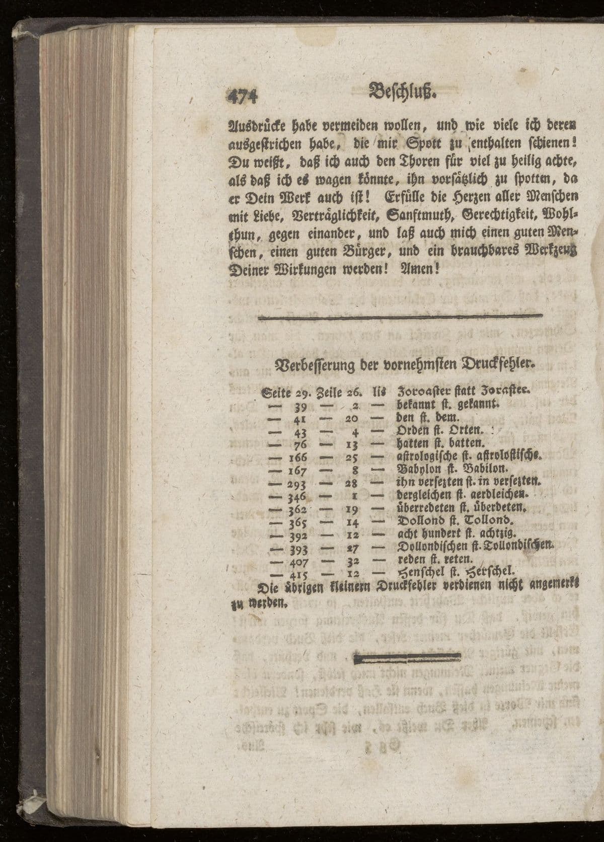 Anmerkungen ueber den Horus