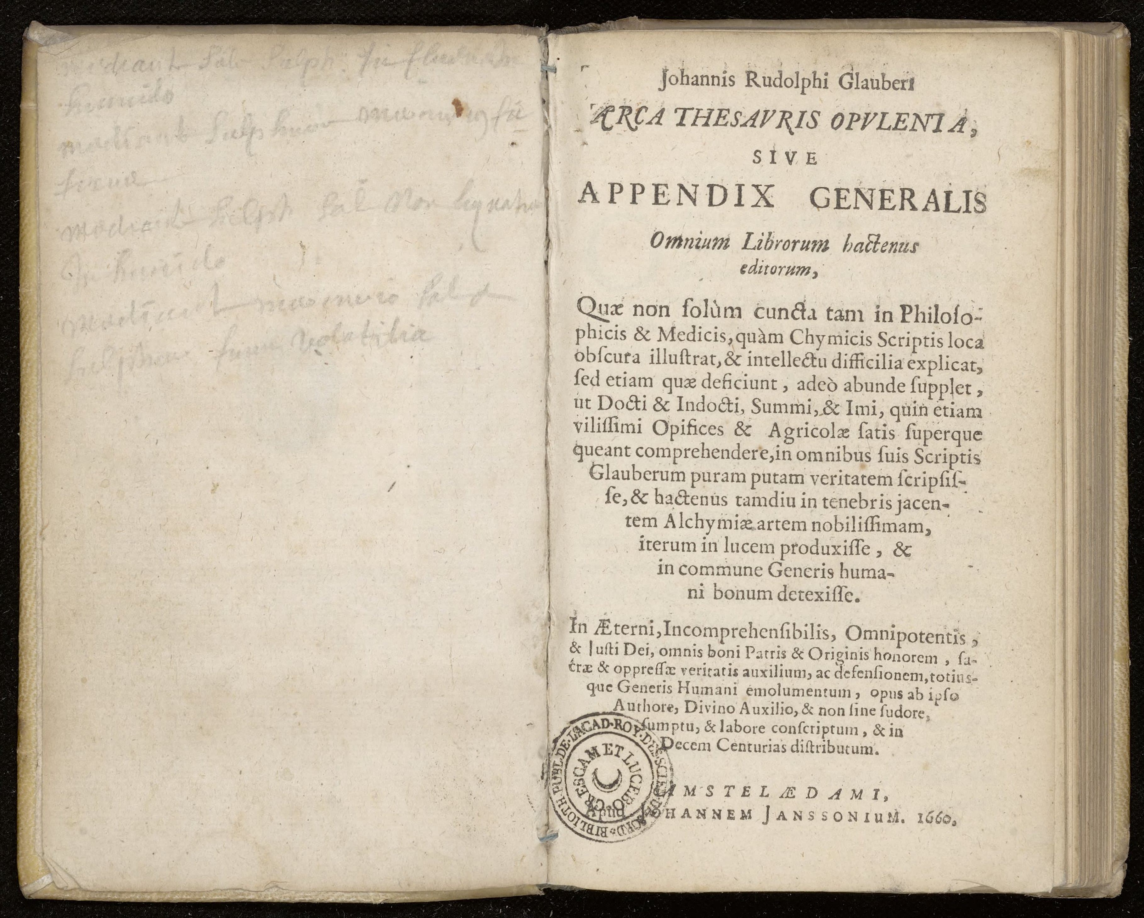 Arca thesauris opulenta