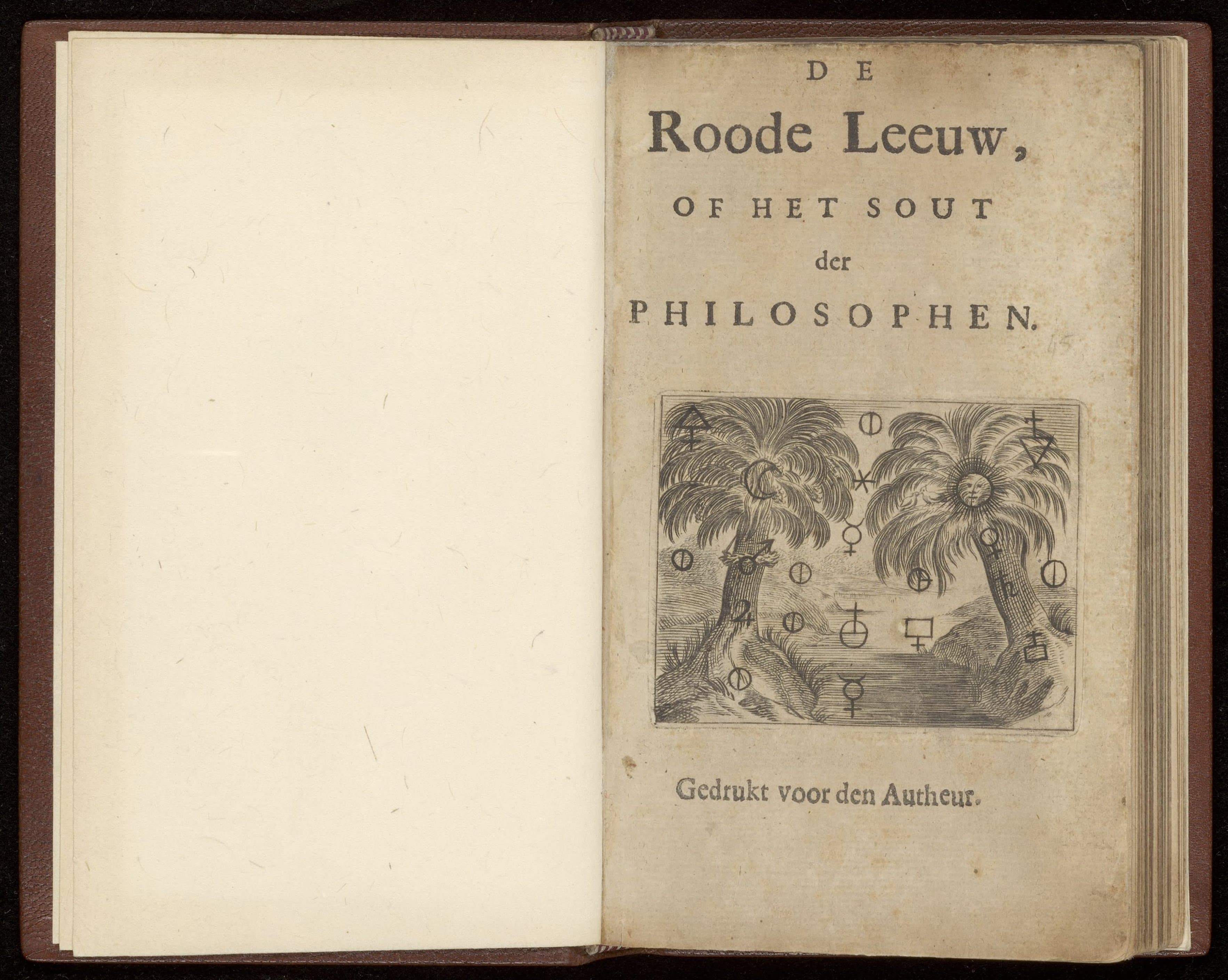 De roode leeuw, of het sout der philosophen