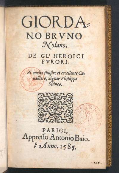 De gli eroici furori