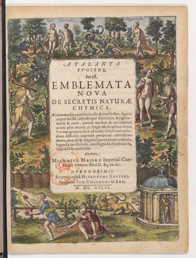 Atalanta fugiens: Emblemata nova de secretis naturae chymica