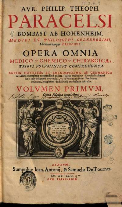 Opera Omnia Medico-Chemico-Chirurgica
